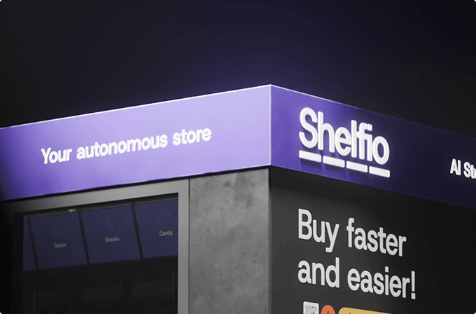 3D model of Shelfio store